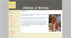 Desktop Screenshot of childrenandworship.org